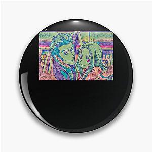 Retro Izaya Orihara Isaac and Miria Baccano Cool Gift Pin