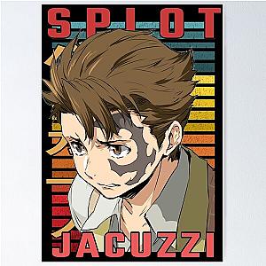 Jacuzzi Baccano Anime Retro Design Poster