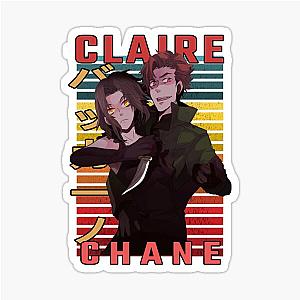 Claire Chane Vino Baccano Retro Anime Sticker