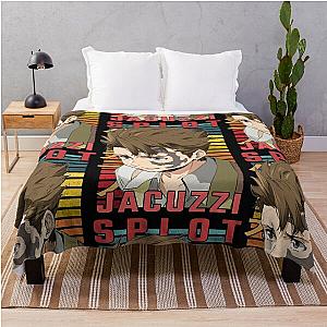 Jacuzzi Baccano Retro Anime Design Throw Blanket