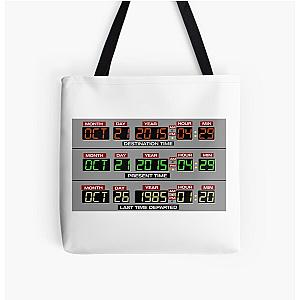 Back to the Future 2 Time Circuits 2015 All Over Print Tote Bag