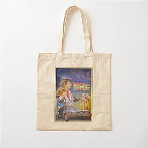 Back To The Future Vintage Retro Poster Cotton Tote Bag