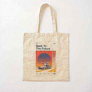 Alternative Movies Back To The Future Vintage Poster Cotton Tote Bag