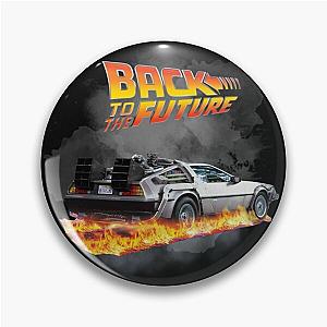 Back to The Future Logo Pin