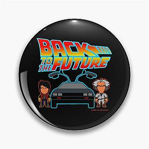 Back to the Future Cartoon style Pin