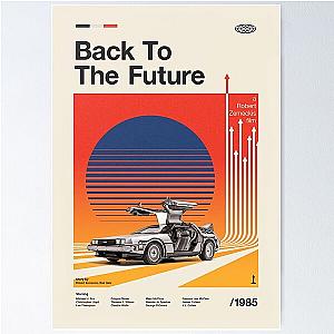 Alternative Movies Back To The Future Vintage Poster Poster