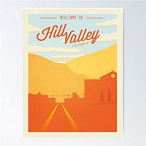 Back to the Future - Welcome To Hill Valley  Poster