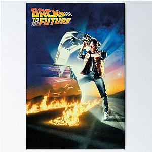 Retro Movies Back To The Future Poster Poster