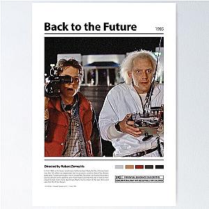 Back to the Future movie poster Poster