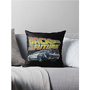 Back to the future Throw Pillow