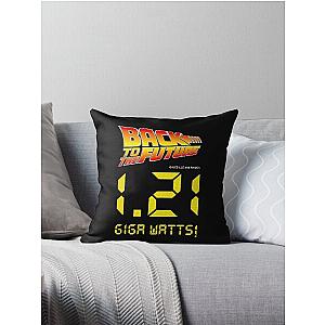 Back To The Future - 1.21 Gigawatts! Throw Pillow