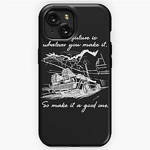 Back to the Future Sketch iPhone Tough Case