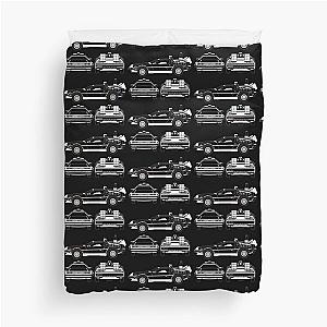 Delorean DMC Back to the Future Duvet Cover