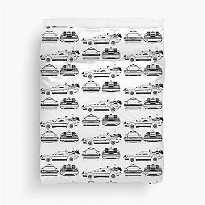 Delorean DMC Back to the Future Duvet Cover