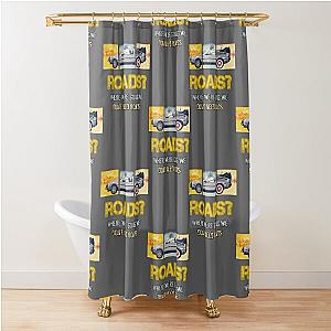 Back to the future design  Shower Curtain