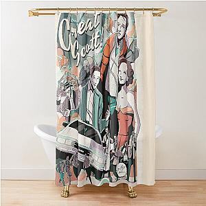 Back to the future Shower Curtain