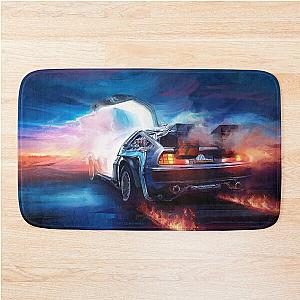 Back to the Future Delorean Time Machine Bath Mat