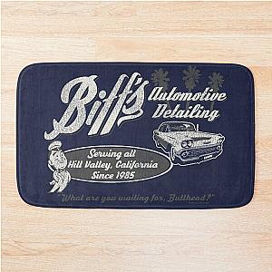 Biff's Auto Detail Back to the Future Worn Out (© UCS LLC and Amblin) Bath Mat