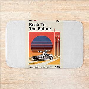 Alternative Movies Back To The Future Vintage Poster Bath Mat