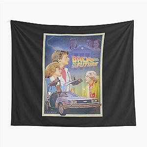 Back To The Future Vintage Retro Poster Tapestry