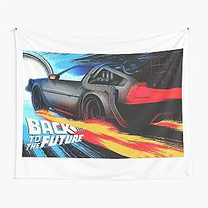 Vintage Movies Back To The Future Poster Tapestry