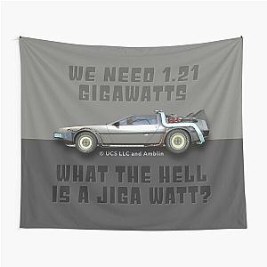 1.21 Gigawatts - Back To The Future Tapestry