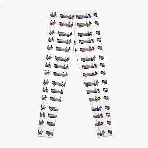 Back to the Future Delorian Leggings