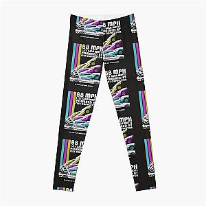 Back to the future retro Leggings