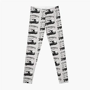 Back to the Future 1.21 Gigawatts DeLorean Car (© UCS LLC and Amblin) Lts Leggings