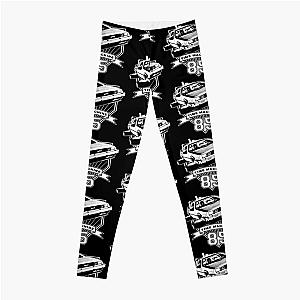 DeLorian Time Machine Back to the Future Leggings