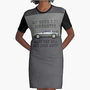 1.21 Gigawatts - Back To The Future Graphic T-Shirt Dress