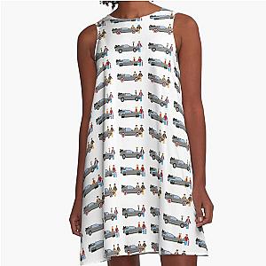 Back to the Future Delorian A-Line Dress