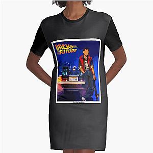 Back to the future retro poster Graphic T-Shirt Dress