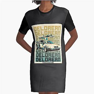 Back to the future movie retro poster Graphic T-Shirt Dress