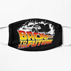 Back to the Future - DeLorean White Stencil Fan Art Flat Mask