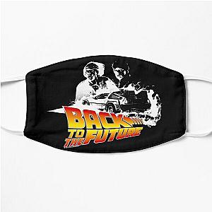 Back to the Future - DeLorean Fire Tracks, Marty and Doc Stencil Fan Art Flat Mask