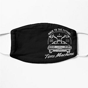 Back To The Future Time Machine Retro Vintage Logo (W) Flat Mask