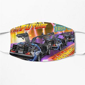 Back to the future outatime tour, cool science fiction film, officially licensed fan art Flat Mask