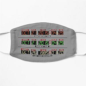 Back to the Future 2 Time Circuits 2015 Flat Mask