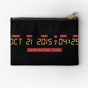 *Officially Licensed*  Back to the Future Oct 21, 2015 4:29 DeLorean Numbers Zipper Pouch