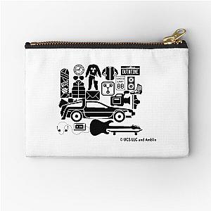 Back To The Future Zipper Pouch