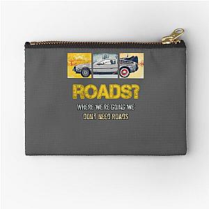 Back to the future design  Zipper Pouch