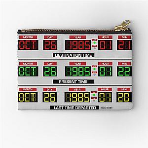 Back to the Future 2 Delorean Time Travel Display Zipper Pouch