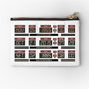 Back to the Future Zipper Pouch