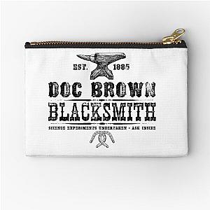 Doc Brown Blacksmith - Back to the Future Inspired Design Zipper Pouch