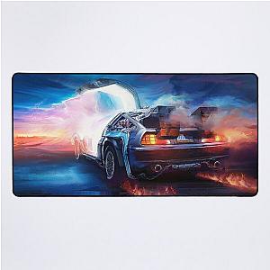 Back to the Future Delorean Time Machine Desk Mat