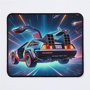 Delorean Back to the Future Fan Art Mouse Pad