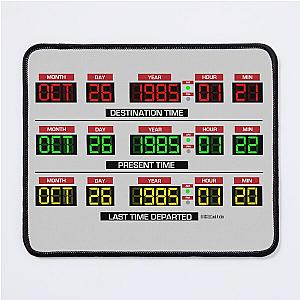 Back to the Future 2 Delorean Time Travel Display Mouse Pad