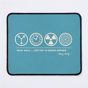 Back to the Future Symbols 1 Mouse Pad