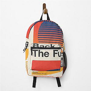 Alternative Movies Back To The Future Vintage Poster Backpack